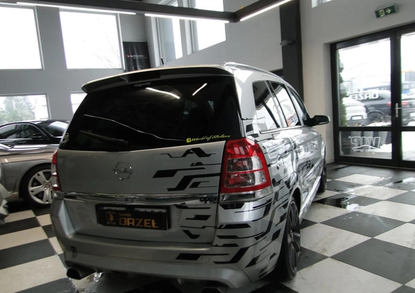 Opel Zafira cena 22900 przebieg: 257397, rok produkcji 2005 z Siechnice małe 529